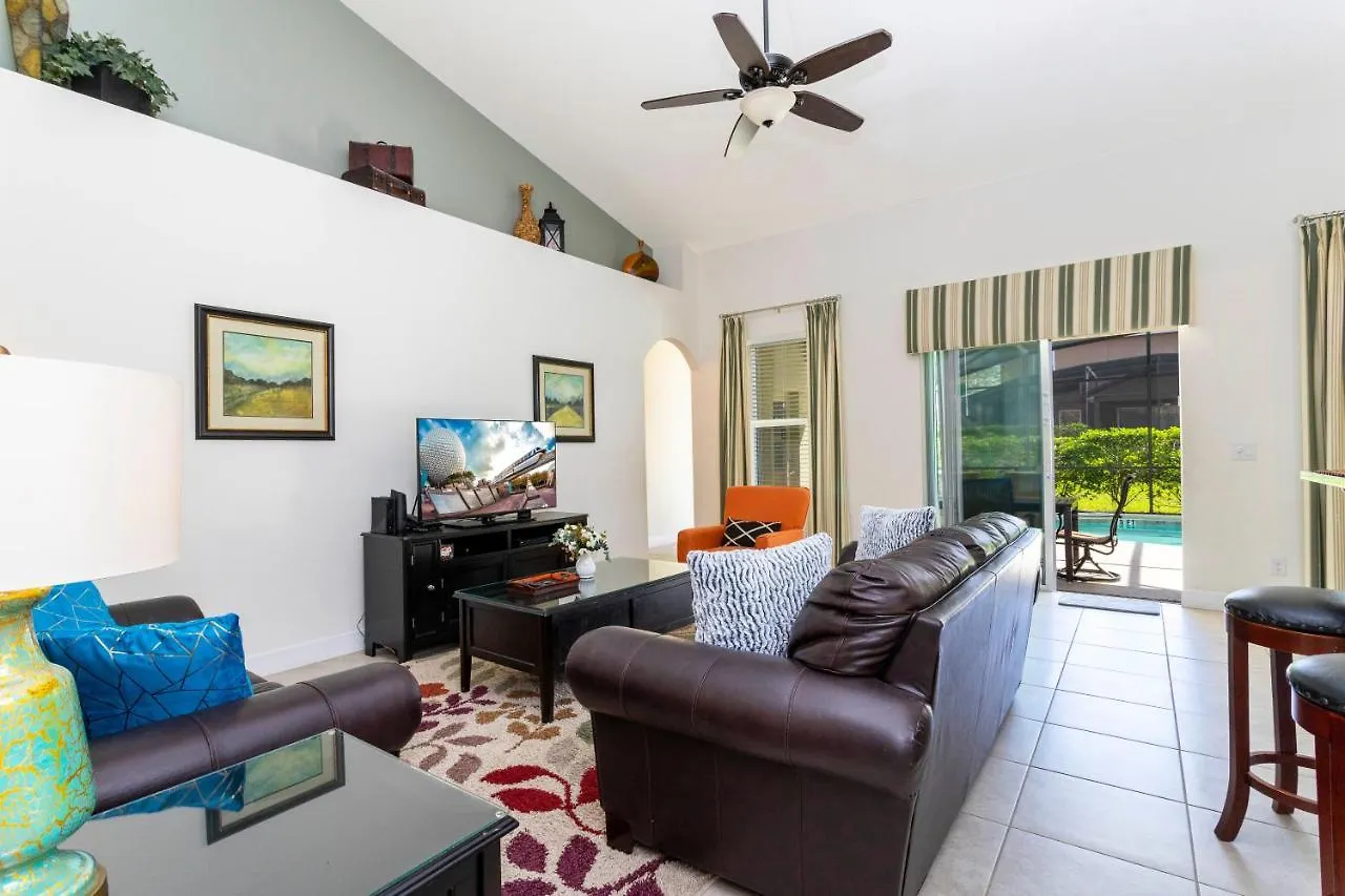 Gorgeous 4Bd Close To Disney W/ Pool @ 4072 Solterra Resort Davenport