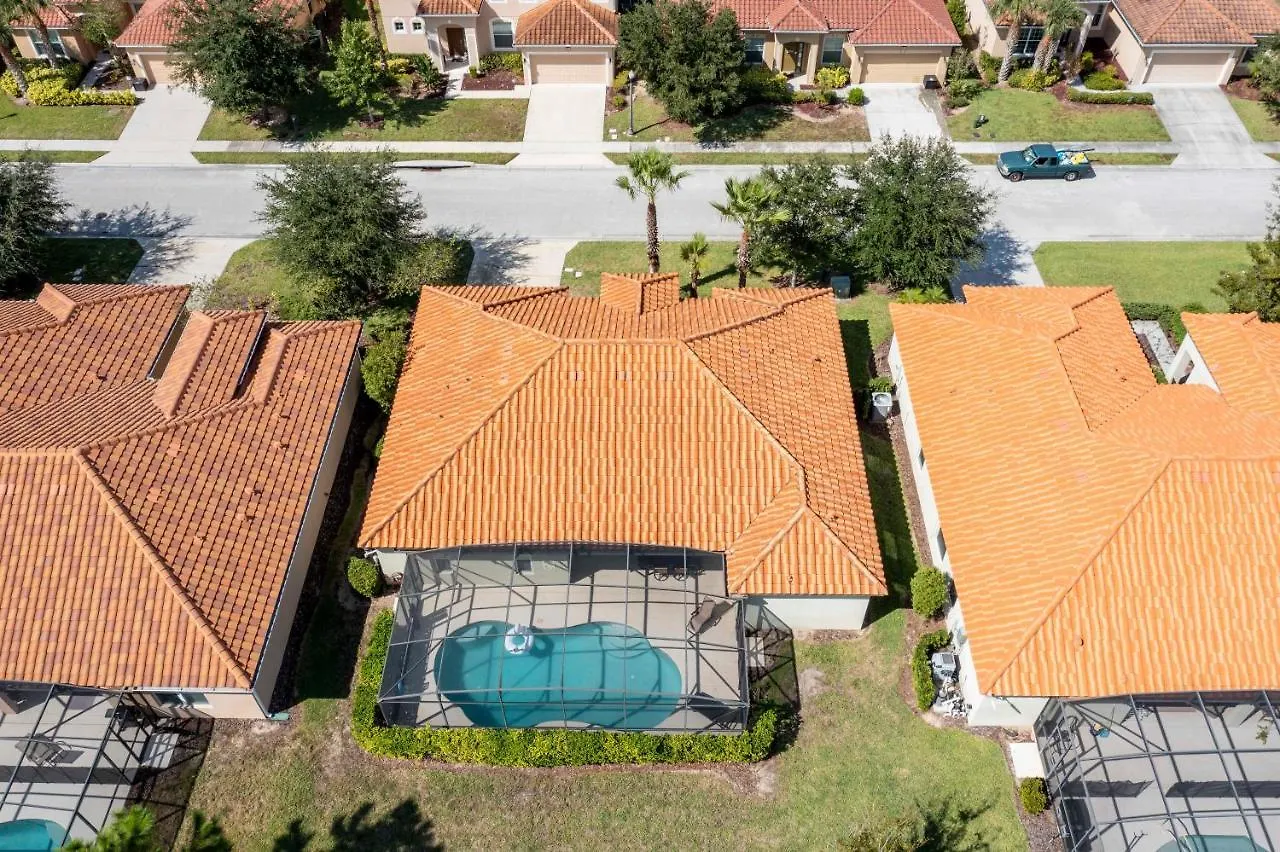 Gorgeous 4Bd Close To Disney W/ Pool @ 4072 Solterra Resort Davenport Holiday home